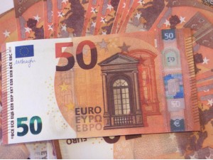 Сувенірні гроші 50 євро